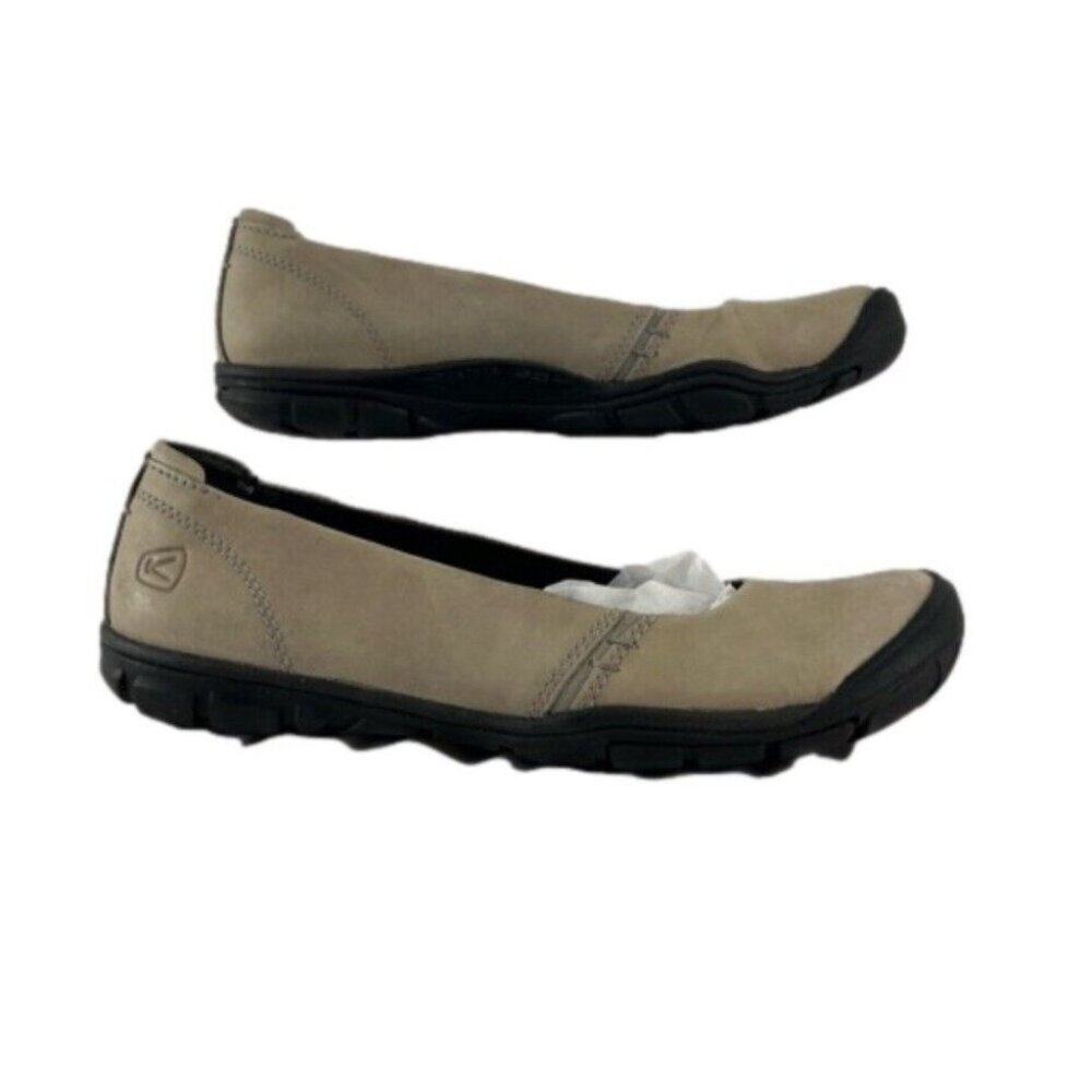 Keen Step-In Beige Ballerina Flats